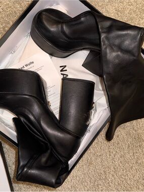 NAKED WOLFE PLATFORM HEELS